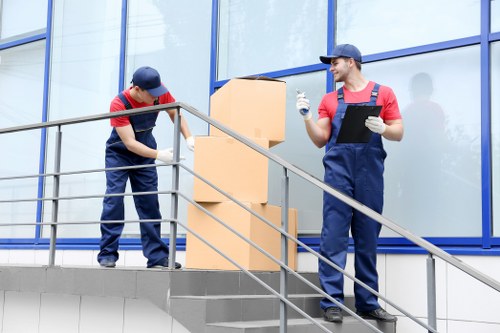 Planning a flat removal in Roehampton with lift and staircase access in mind