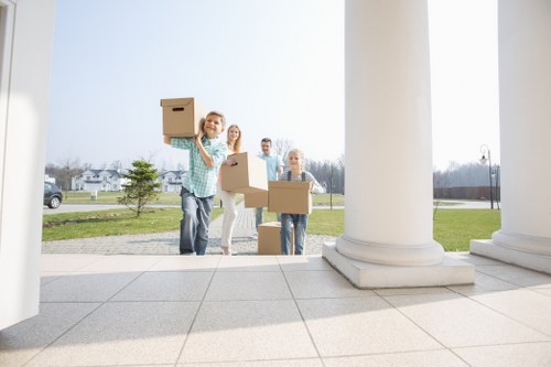 Customer raising a service concern during a moving job