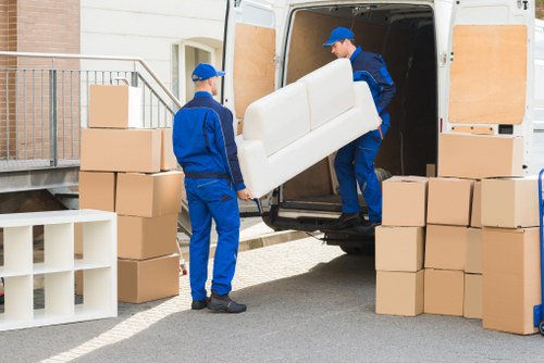 Local moving challenges such as parking and access in Roehampton