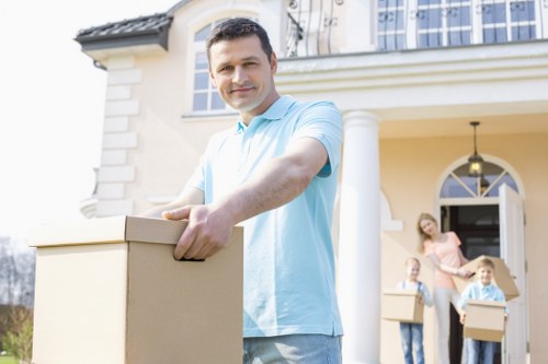 Commercial moving service for an office relocation in Roehampton