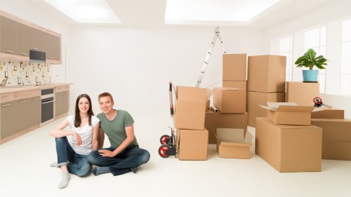 Professional house removals service supporting a Roehampton family move