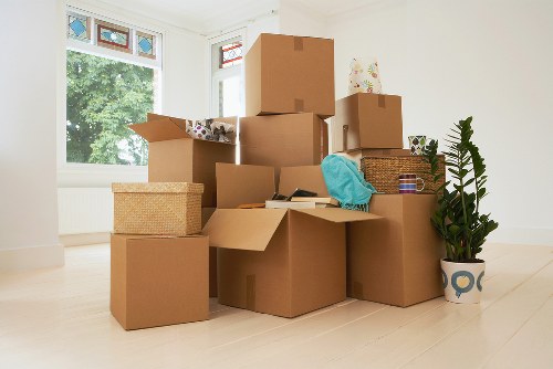 Careful loading of household furniture for a local Roehampton relocation