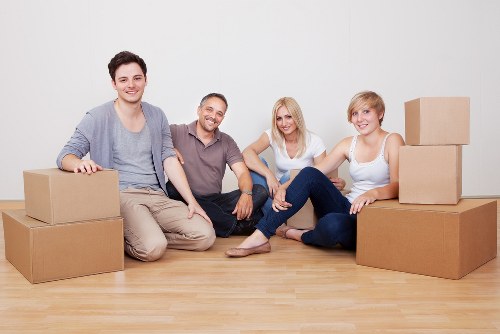 Organised boxes and packing supplies for a smooth move in Roehampton