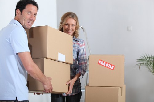 Roehampton residential move with careful lifting and transport support